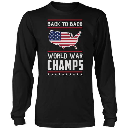 Back-To-Back World War Champs Long Sleeve