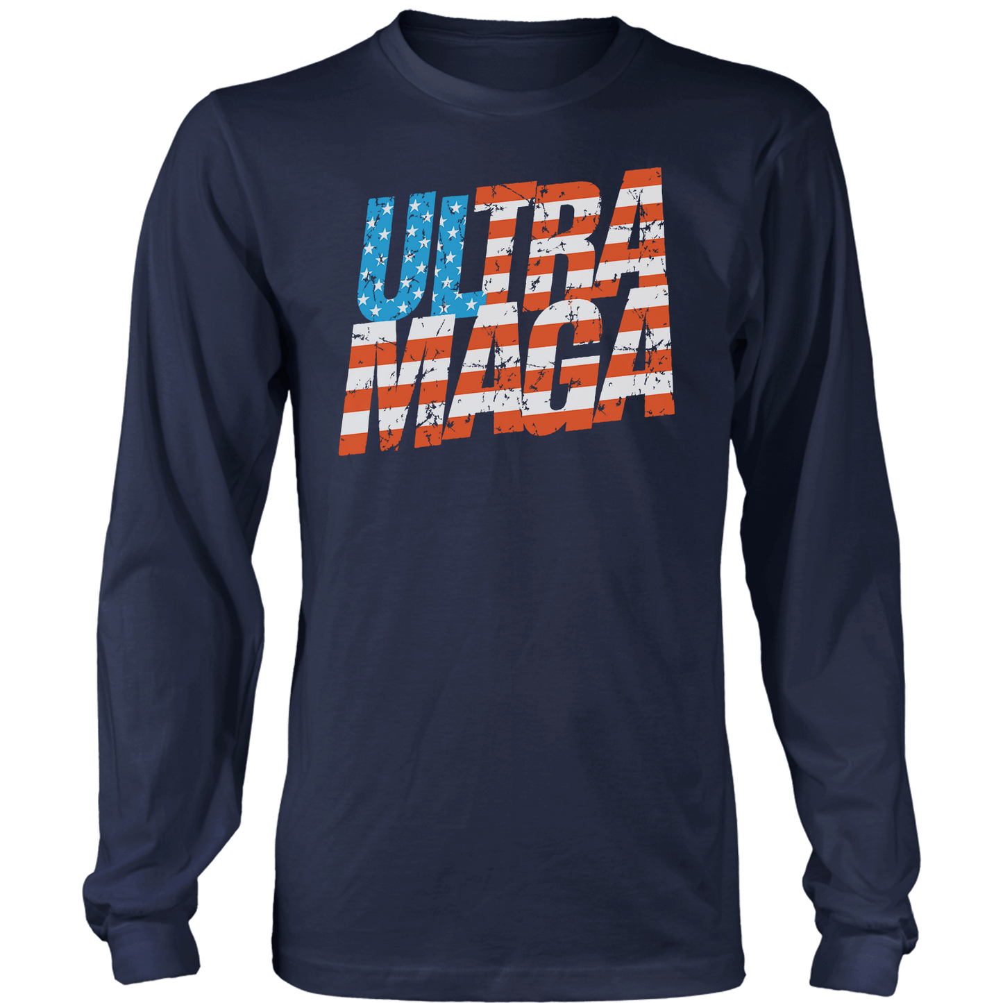 Ultra MAGA Flag Long Sleeve