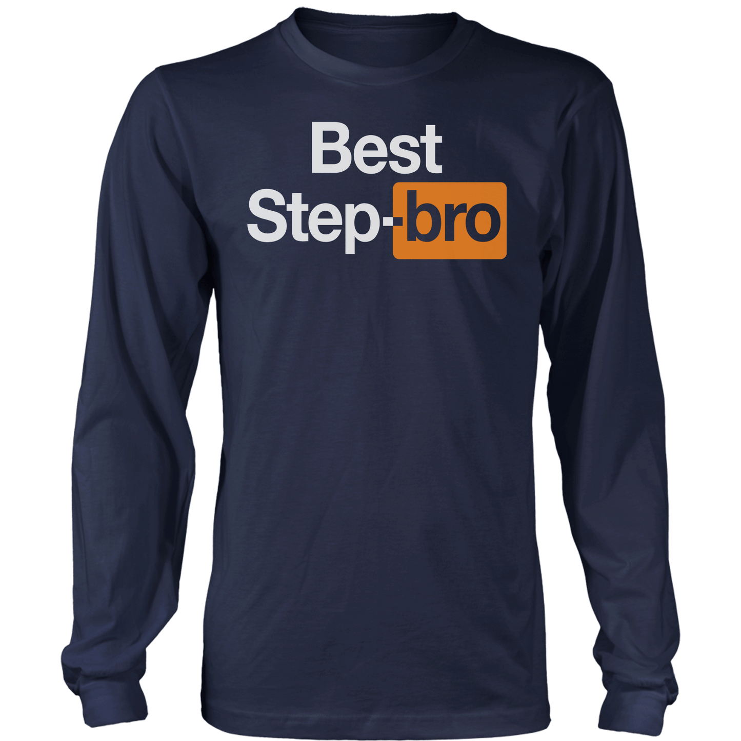 T-shirt Mens Long Sleeve / Midnight Navy / S Best Step-bro
