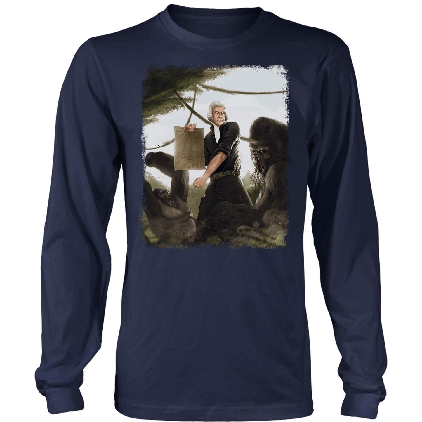 Thomas Jefferson VS Gorilla
