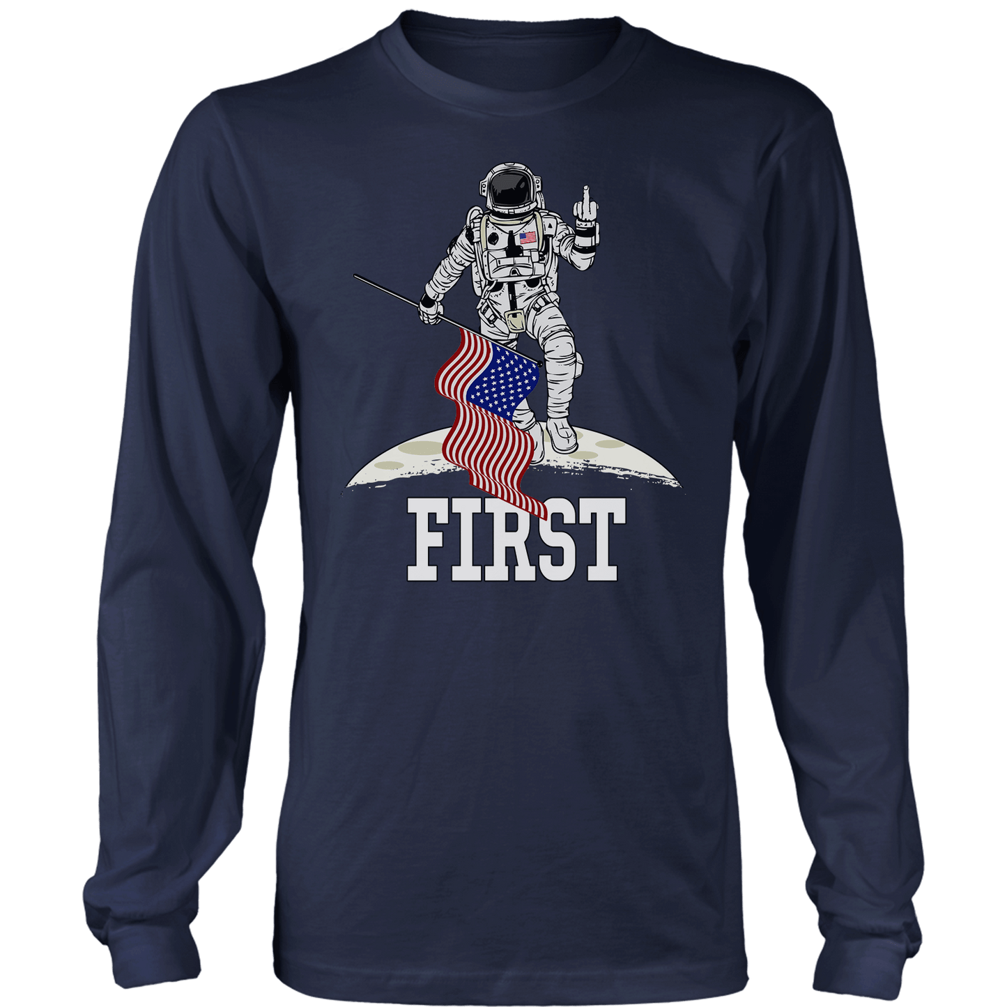 T-shirt First On The Moon