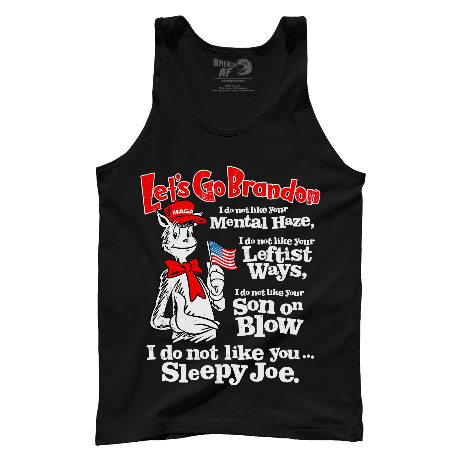 Apparel Premium Mens Tank / Black / XS IDNL Sleepy Joe