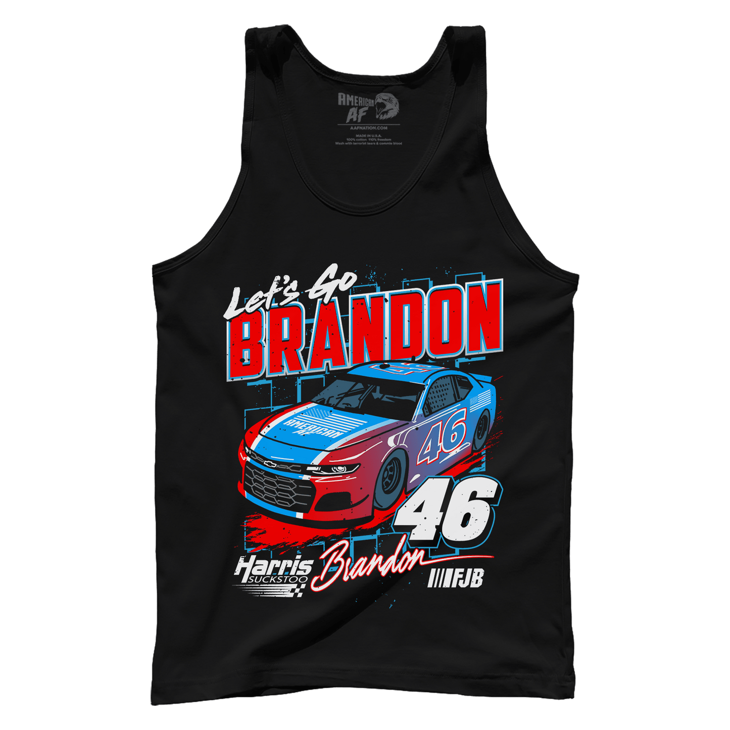 T-shirt Premium Mens Tank / Black / XS Let's Go Brandon V2