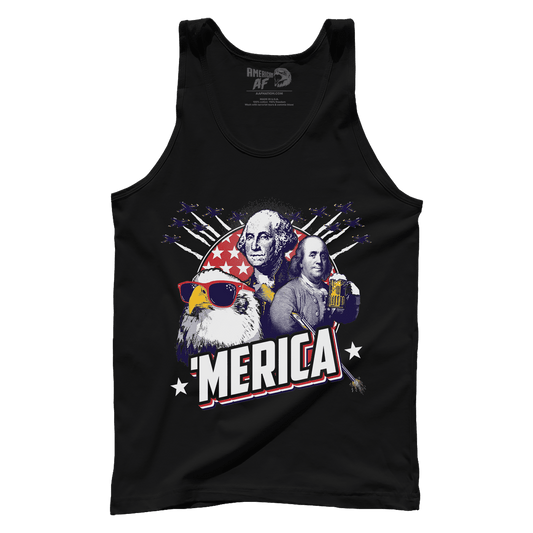 Merica F Yeah Tank Top
