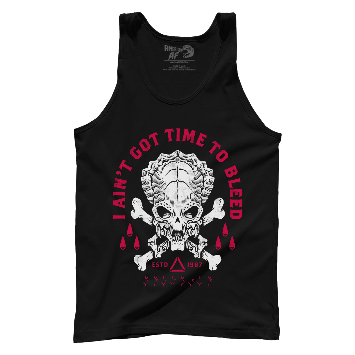 T-shirt Premium Mens Tank / Black / XS Time To Bleed