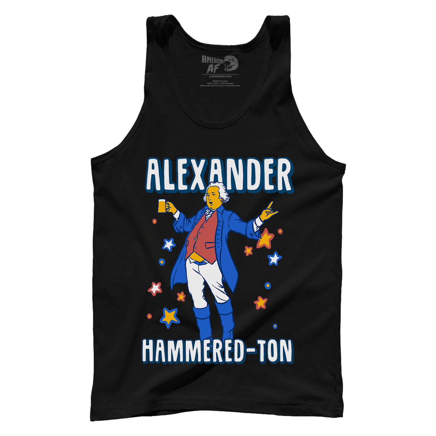 T-shirt Premium Mens Tank / Black / XS Let's Get Alexander Hammered-Ton