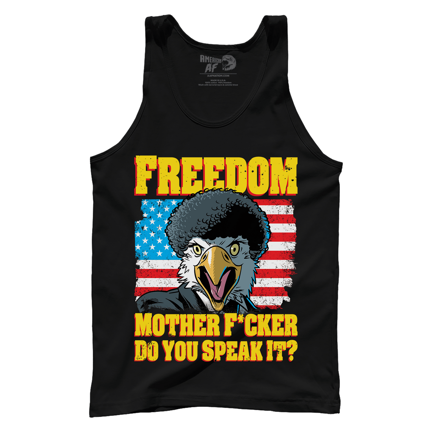 T-shirt Premium Mens Tank / Black / XS Freedom MF