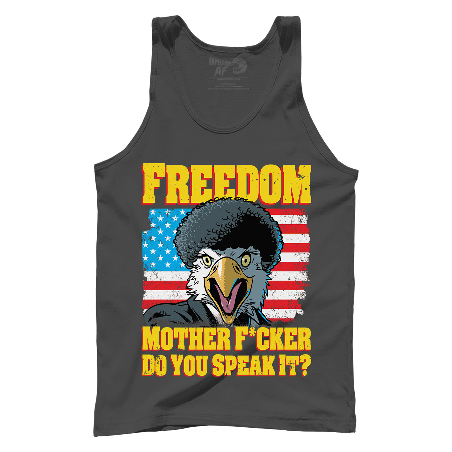T-shirt Premium Mens Tank / Dark Grey / XS Freedom MF