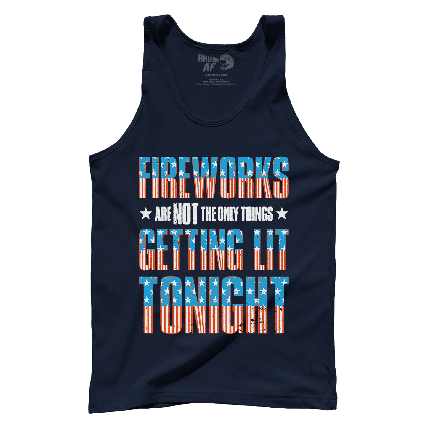 Apparel Premium Mens Tank / Navy / XS Getting Lit Tonight