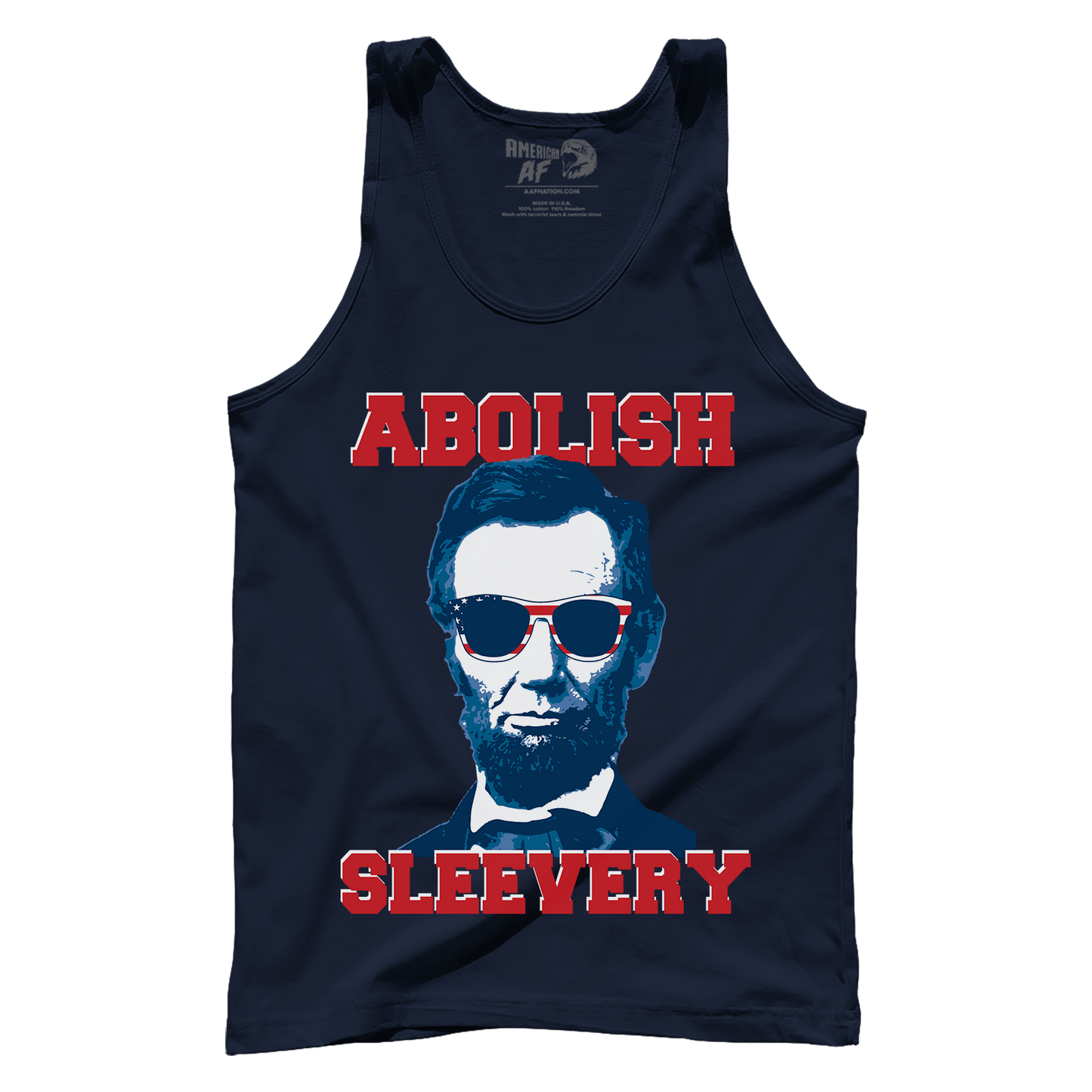Apparel Premium Mens Tank / Navy / XS Abolish Sleevery