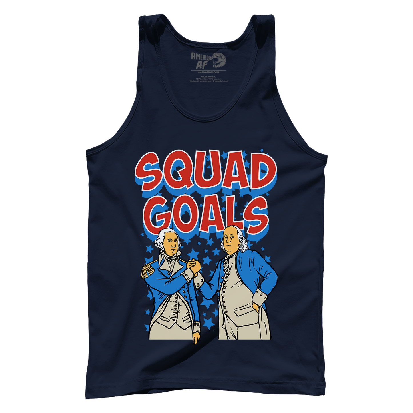 T-shirt Premium Mens Tank / Navy / XS Squad Goals