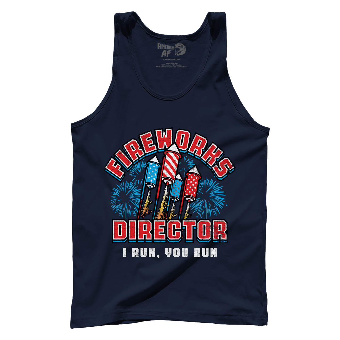 Fireworks Director Tank Top