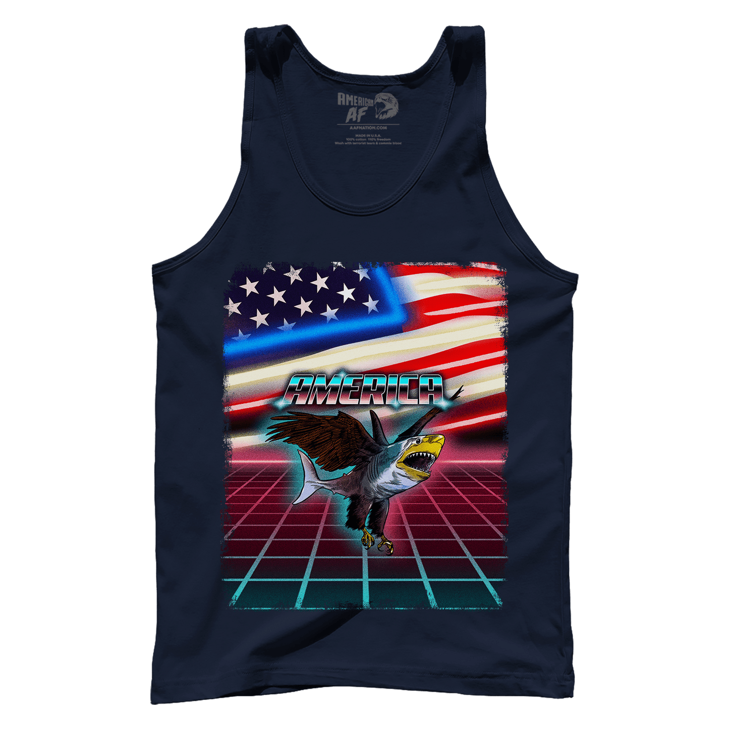 Retro Eagle Shark