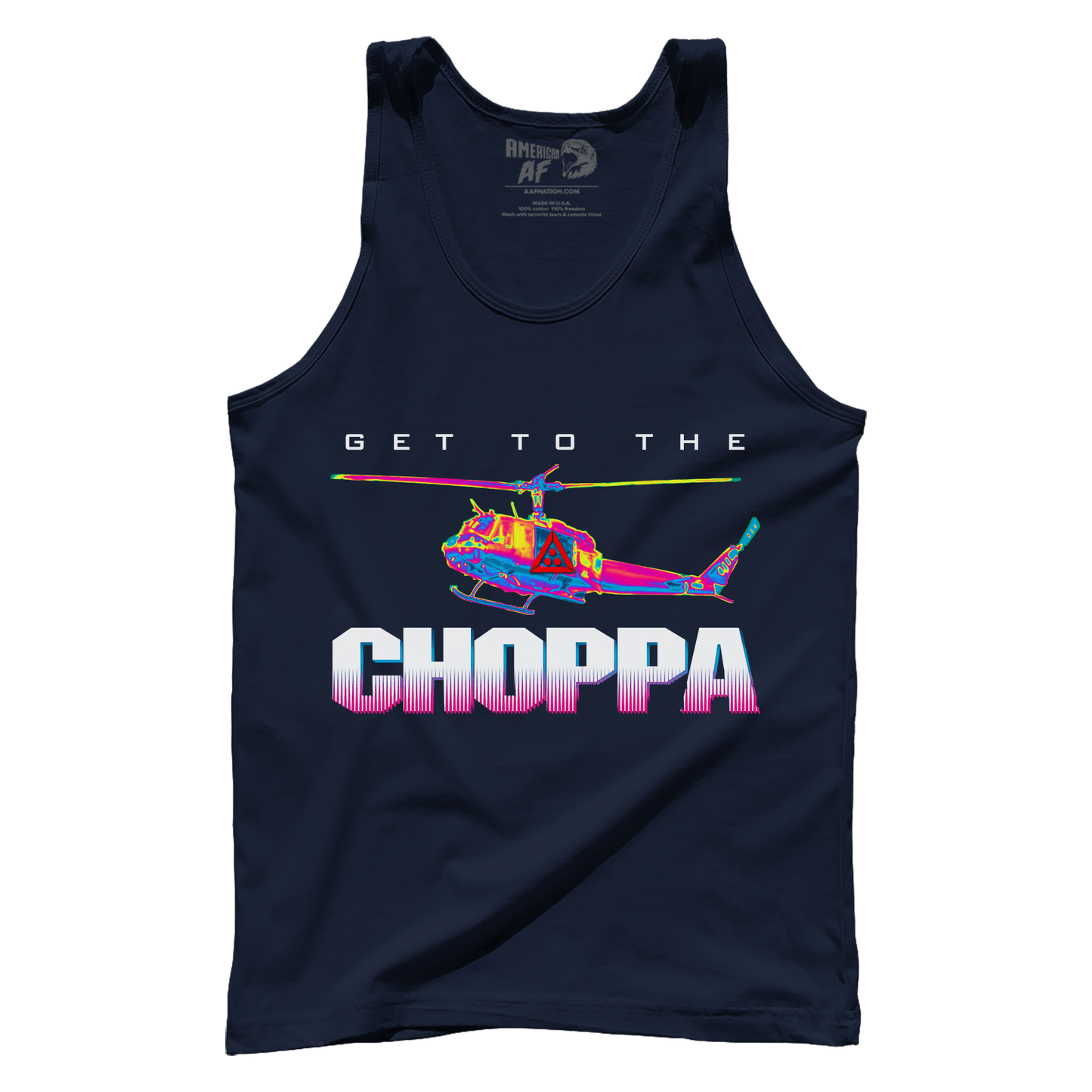 Get To The Choppa Tank Top