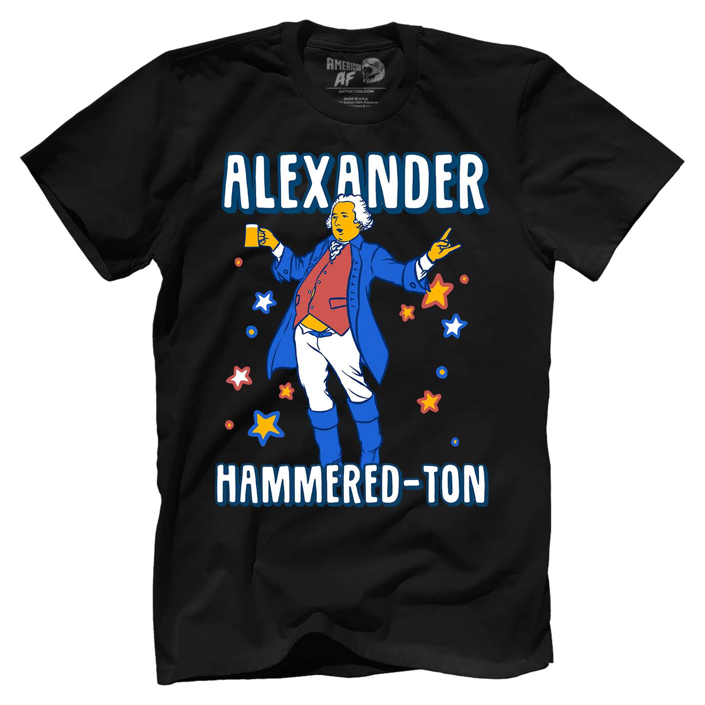 T-shirt Premium Mens Shirt / Black / XS Let's Get Alexander Hammered-Ton