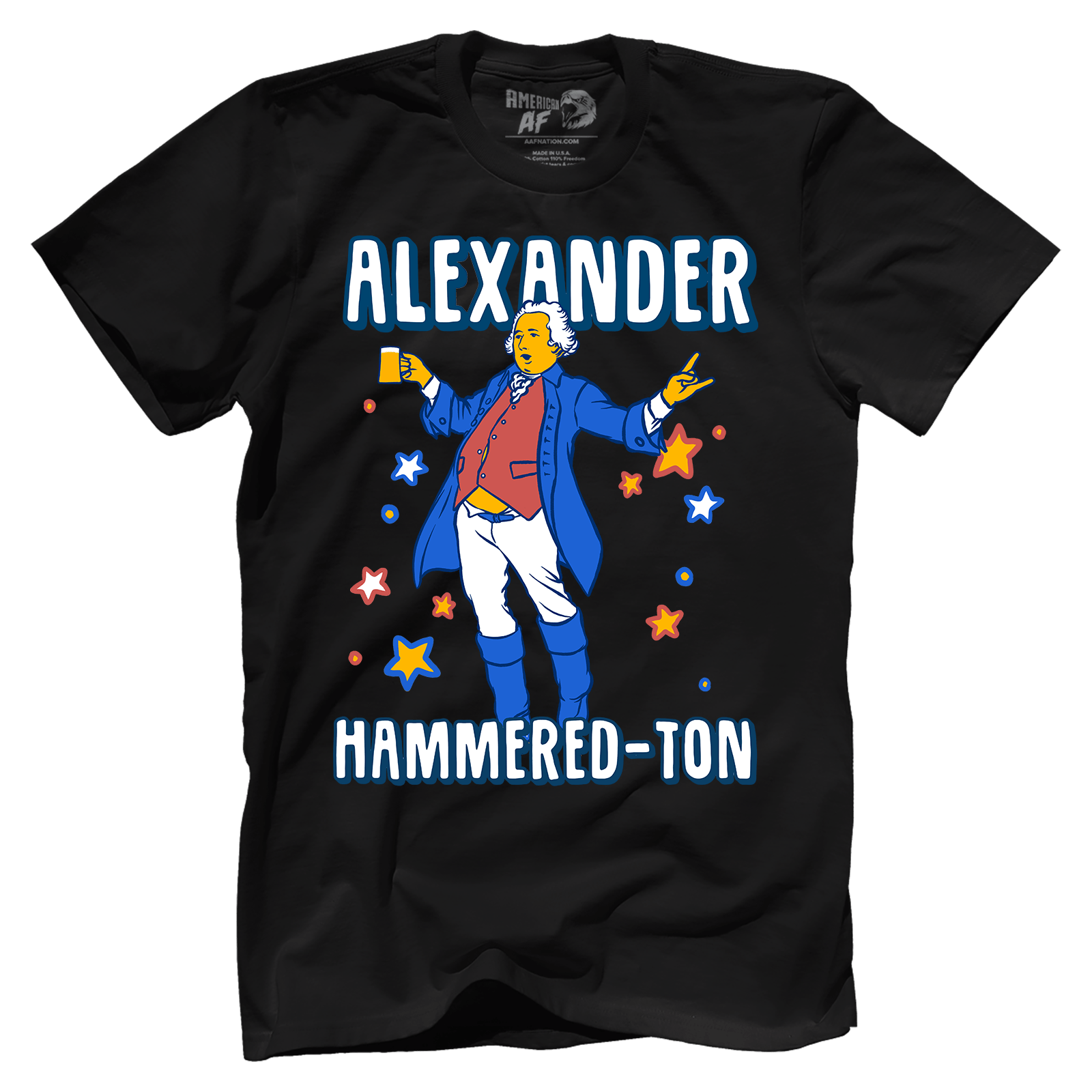 T-shirt Premium Mens Shirt / Black / XS Let's Get Alexander Hammered-Ton
