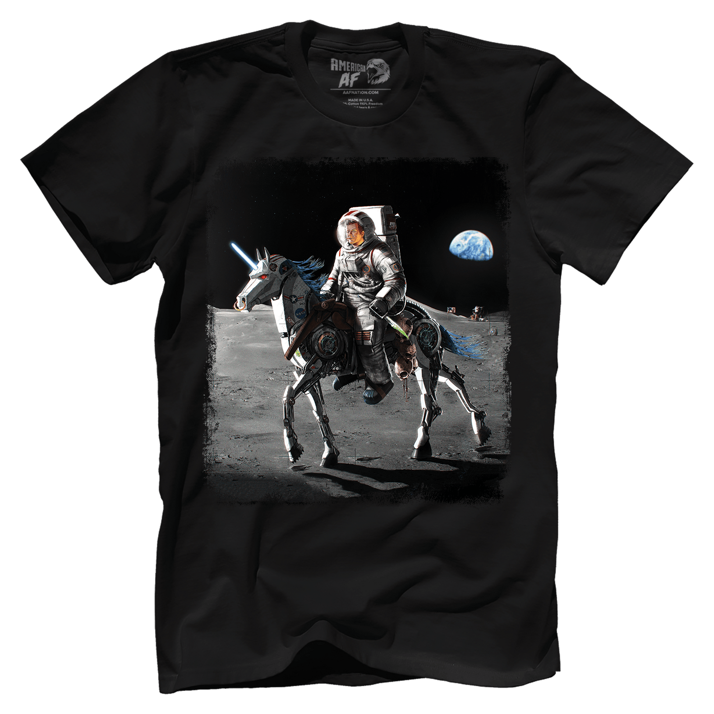 Apparel Premium Mens Shirt / Black / XS JFK Alien Hunter
