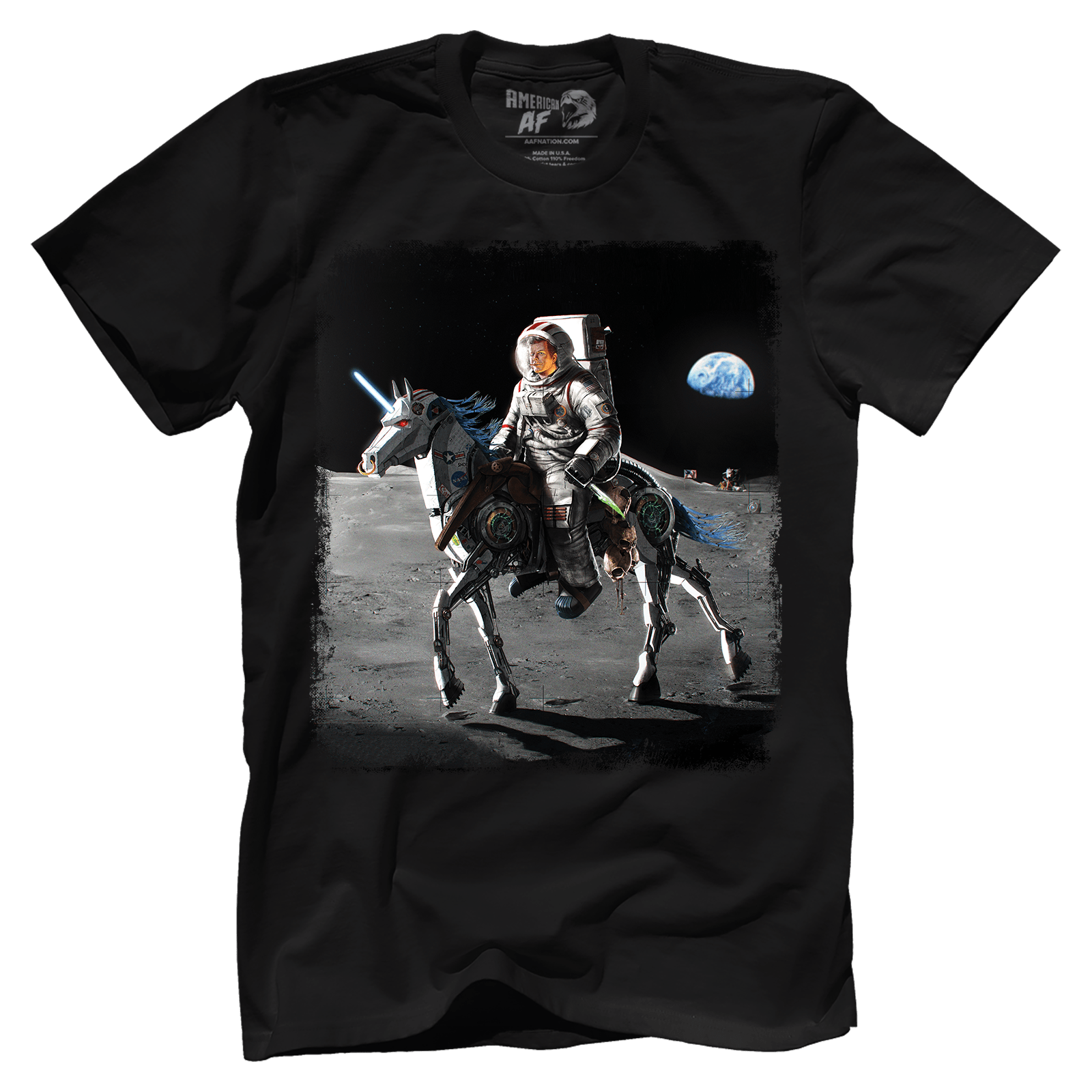 Apparel Premium Mens Shirt / Black / XS JFK Alien Hunter