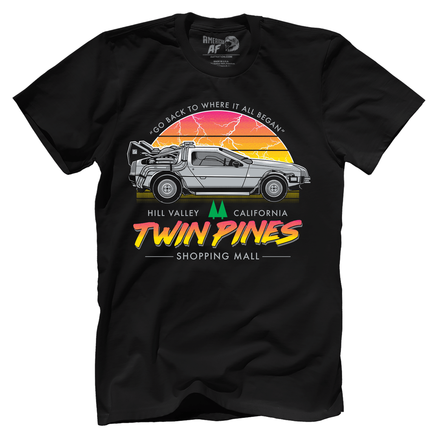 T-shirt Premium Mens Shirt / Black / XS Twin Pines