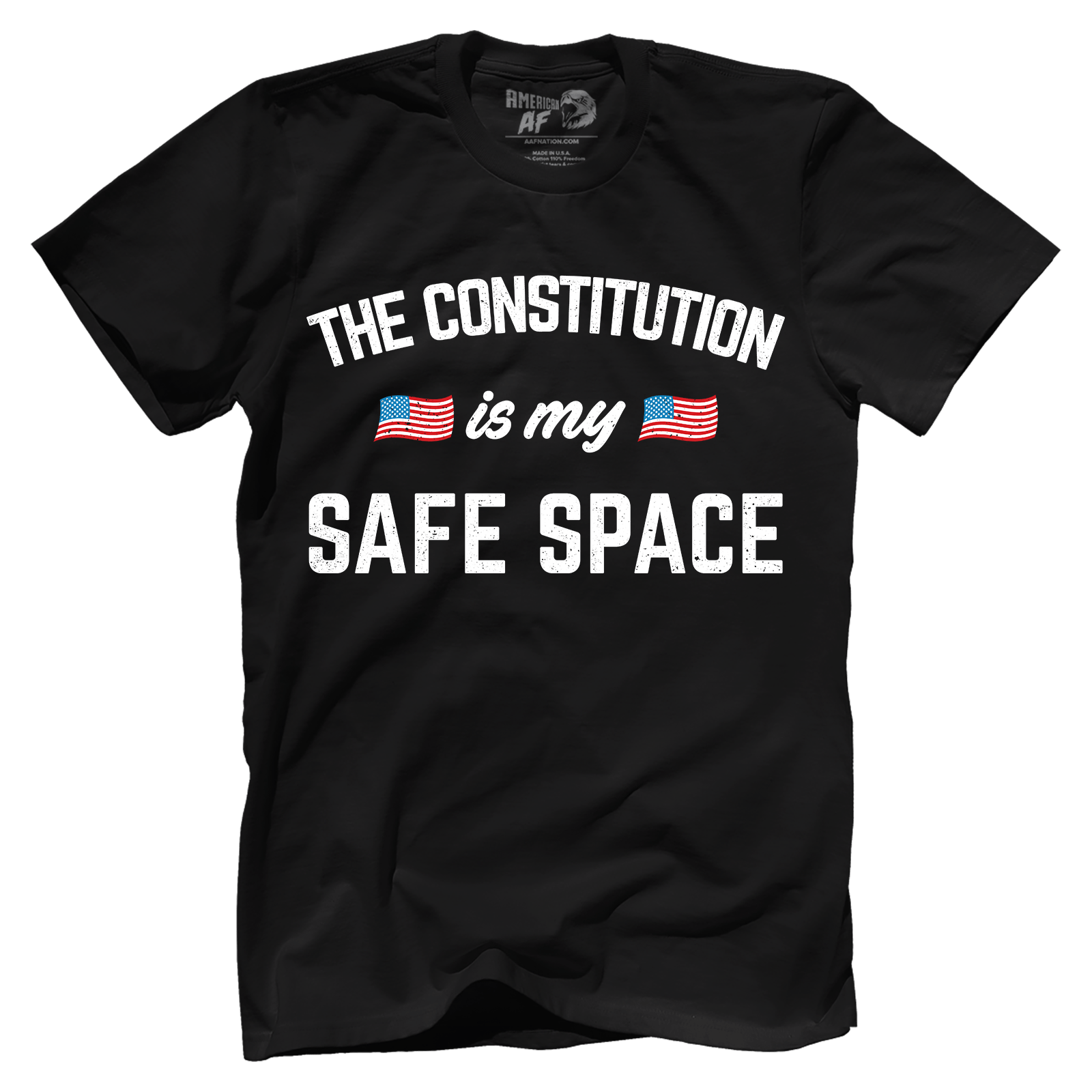 T-shirt Premium Mens Shirt / Black / XS The Constitution Safe Space