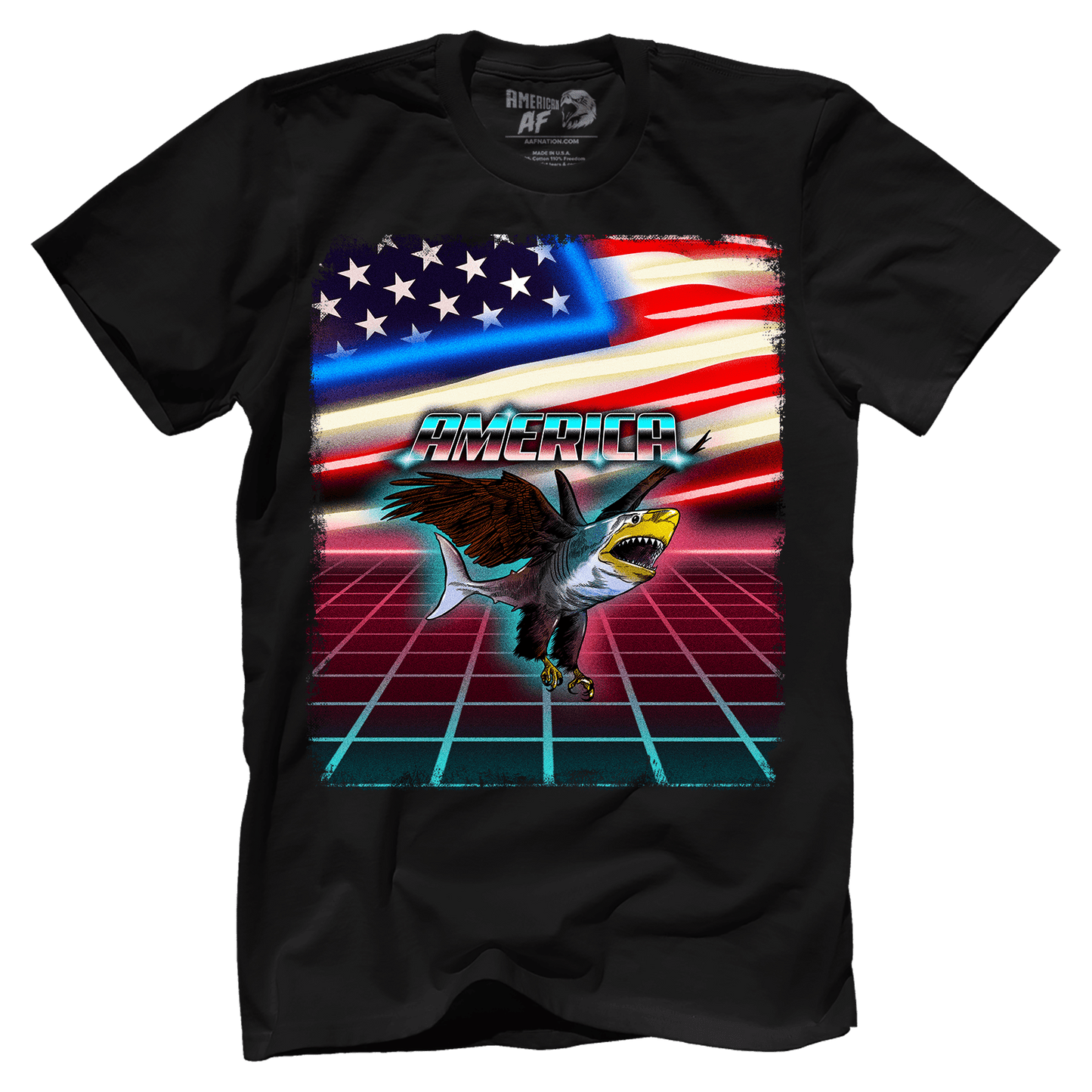 Retro Eagle Shark
