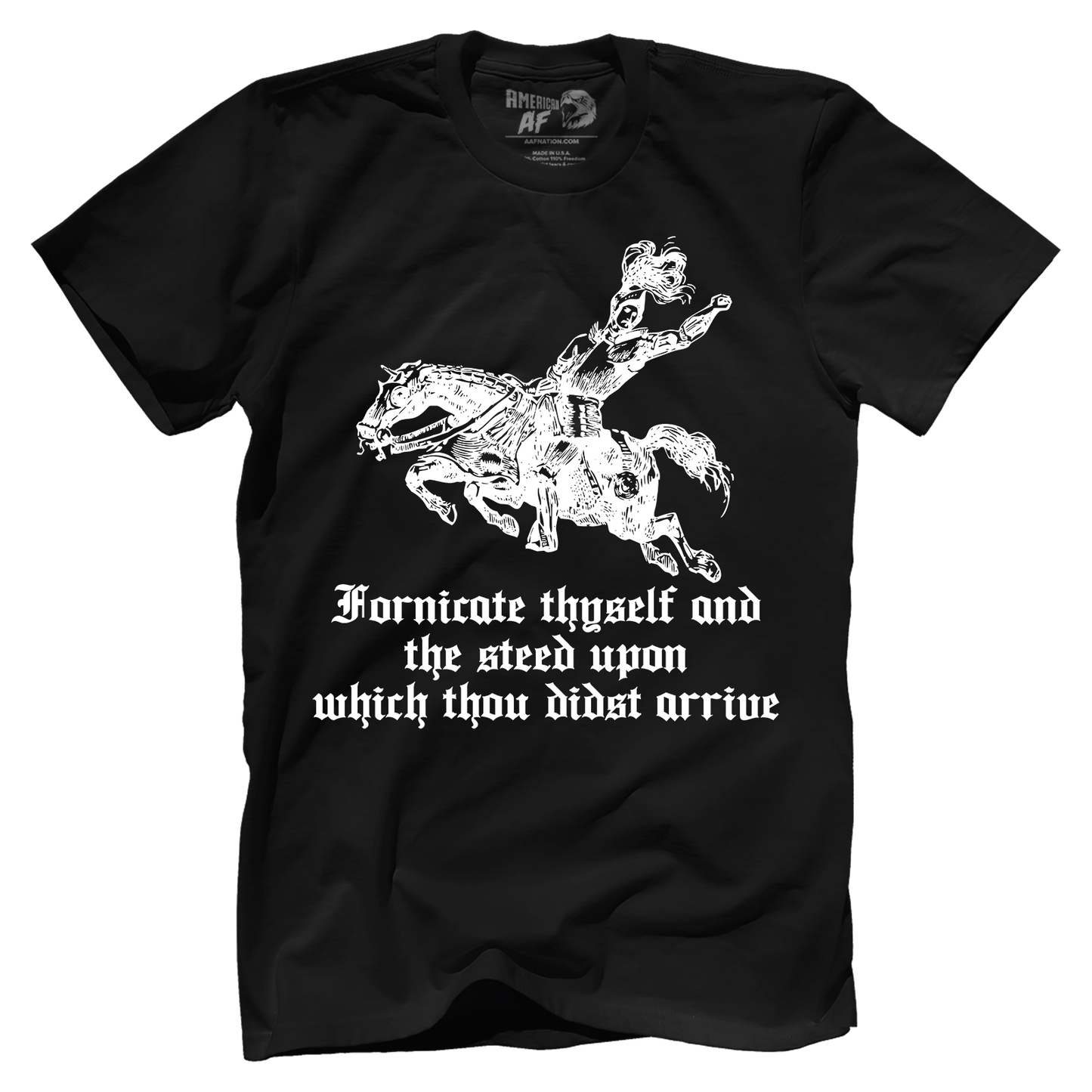 T-shirt Fornicate Thyself