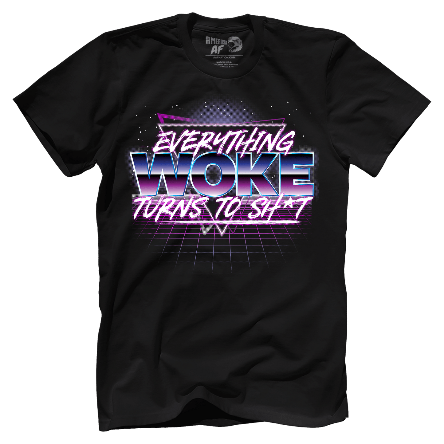 T-shirt Premium Mens Shirt / Black / XS Everything Woke