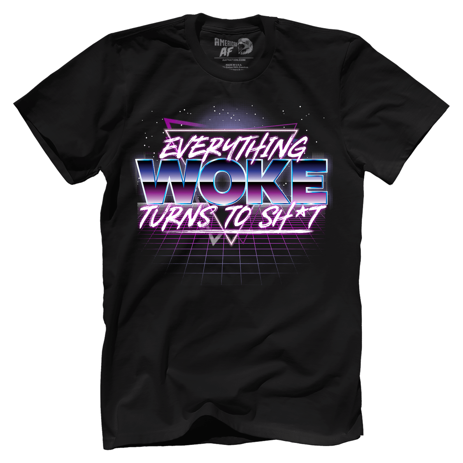 T-shirt Premium Mens Shirt / Black / XS Everything Woke