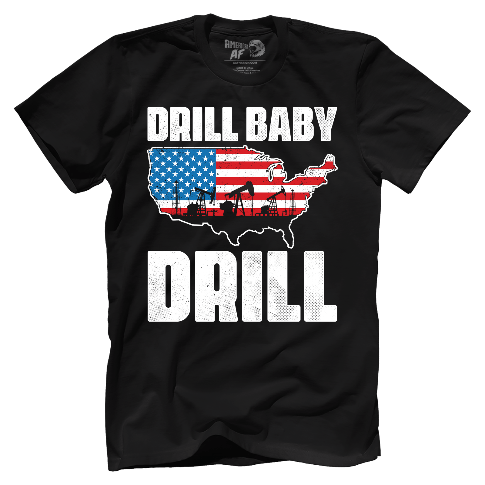 T-shirt Premium Mens Shirt / Black / XS Drill Baby Drill