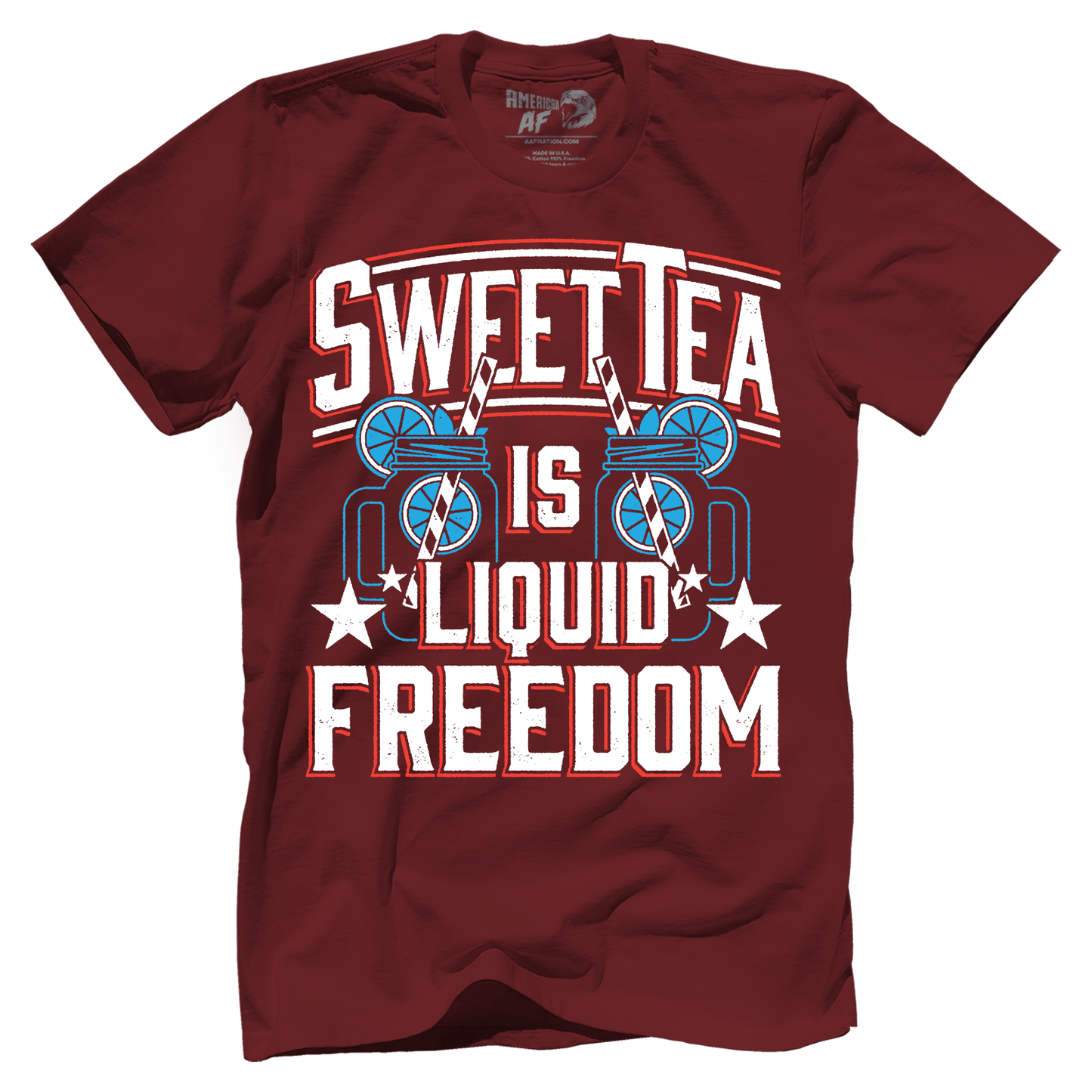Apparel Premium Mens Shirt / Maroon / XS Sweet Liquid Freedom