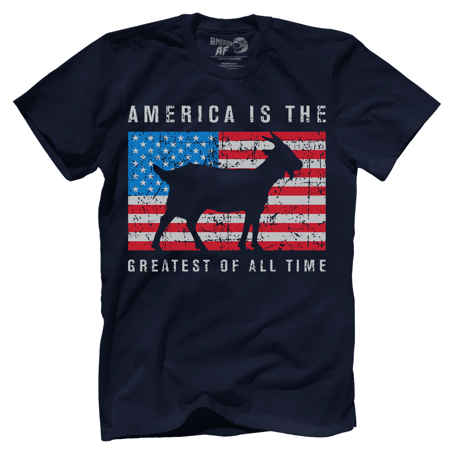 T-shirt Premium Mens Shirt / Midnight Navy / XS GOAT