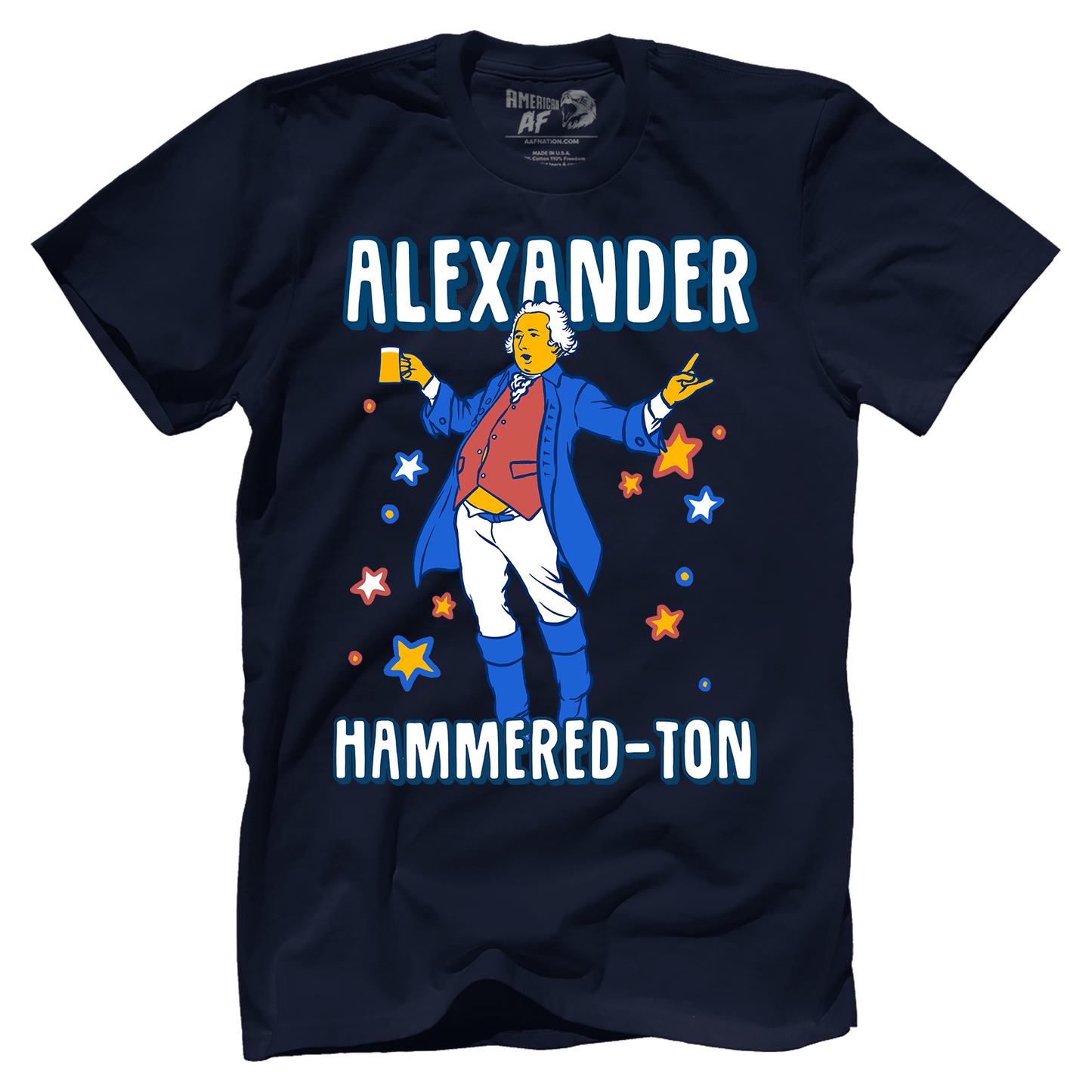 T-shirt Premium Mens Shirt / Midnight Navy / XS Let's Get Alexander Hammered-Ton