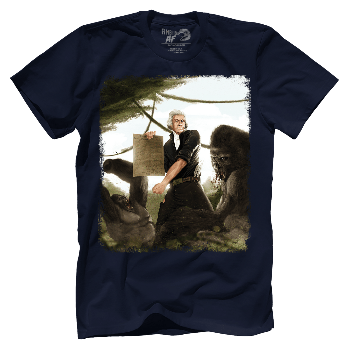 Thomas Jefferson VS Gorilla