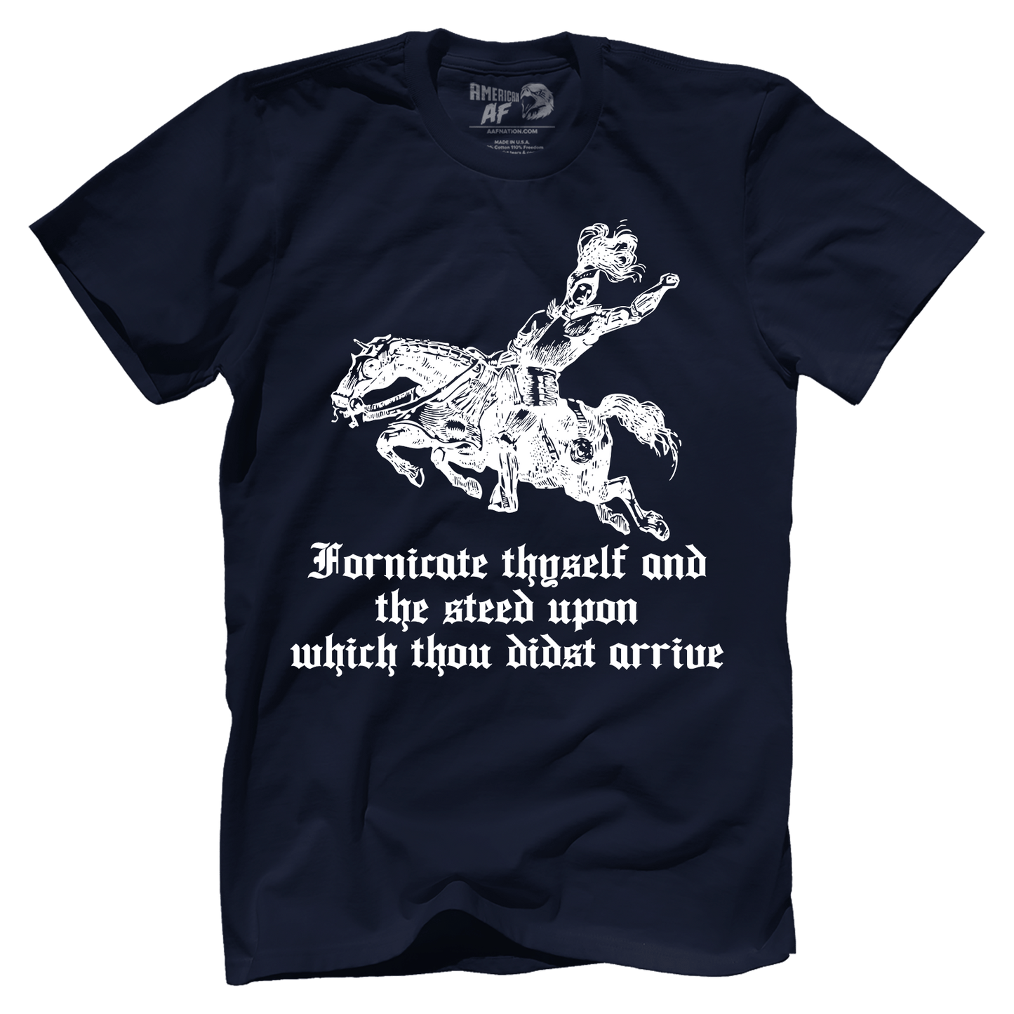 T-shirt Fornicate Thyself