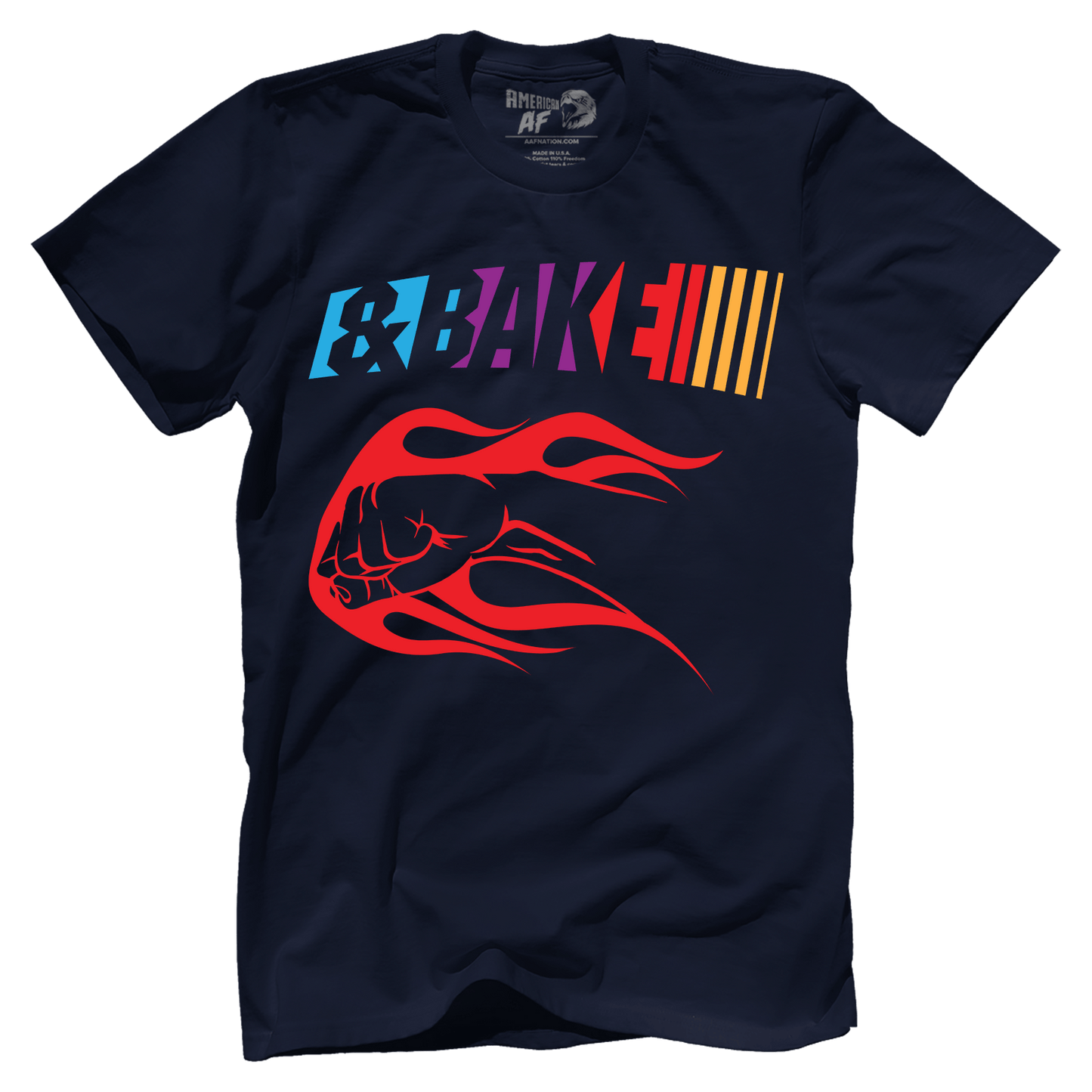 T-shirt Premium Mens Shirt / Midnight Navy / XS & Bake