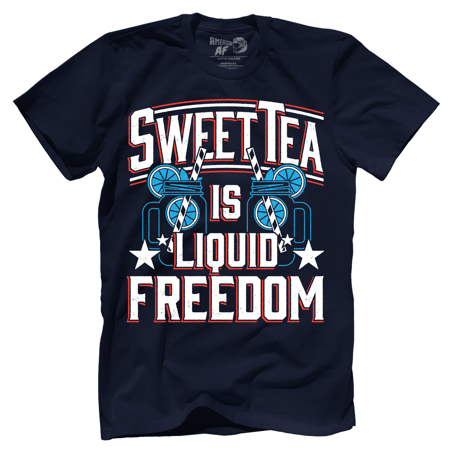 Apparel Premium Mens Shirt / Midnight Navy / XS Sweet Liquid Freedom