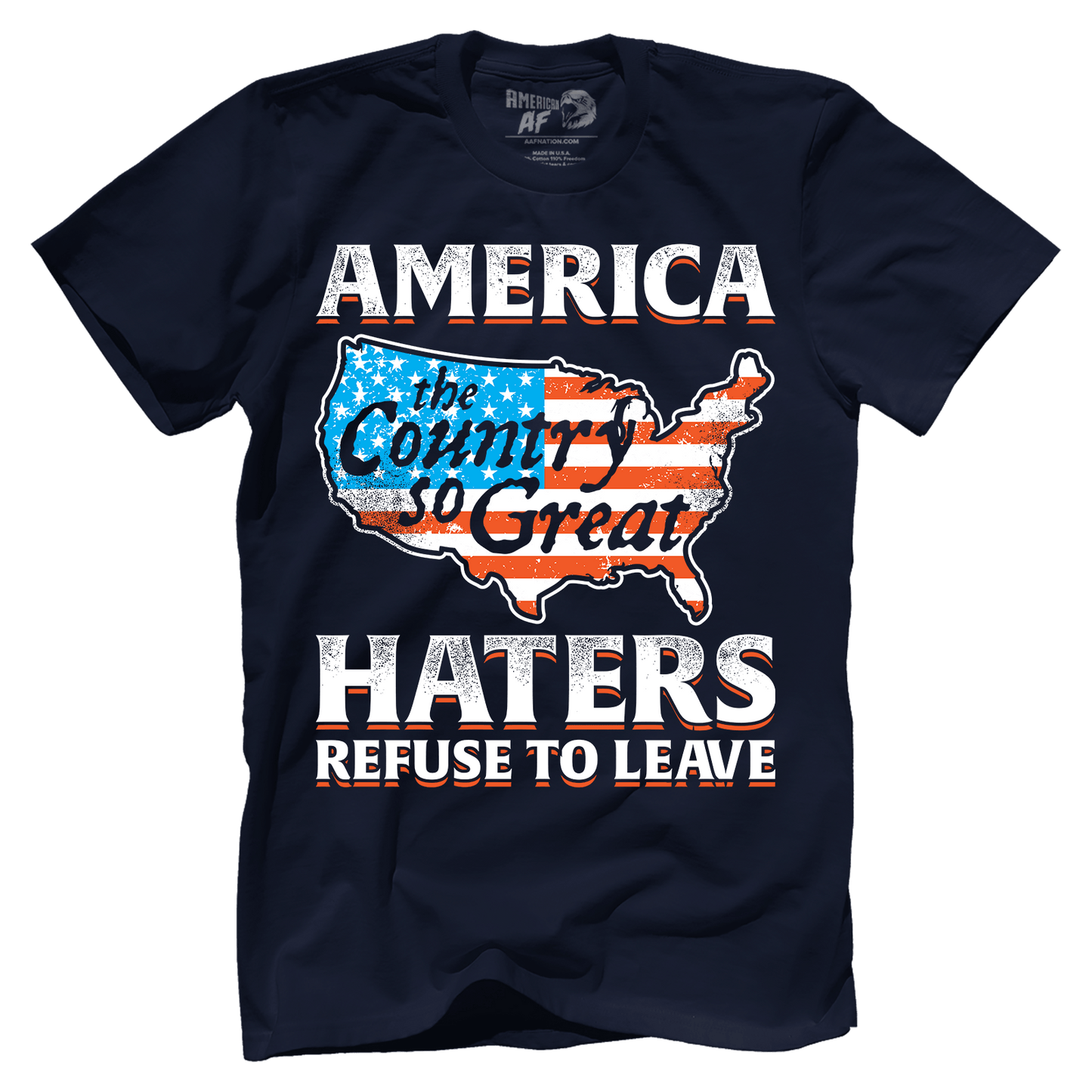 T-shirt Premium Mens Shirt / Midnight Navy / XS America - The Country So Great