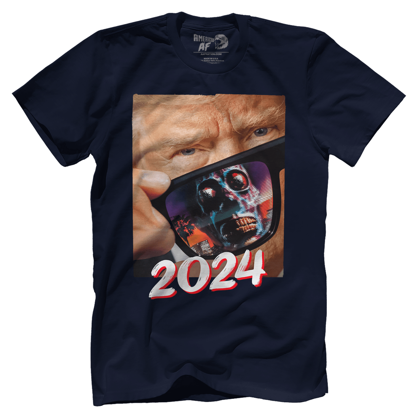 T-shirt Premium Mens Shirt / Midnight Navy / XS Trump 2024 They Live