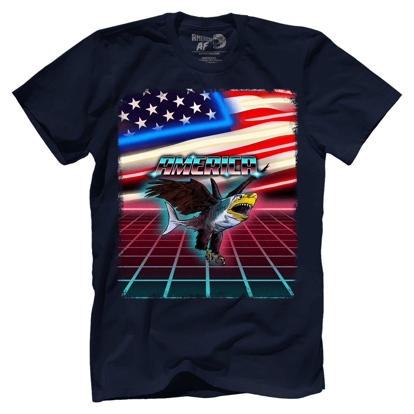 Retro Eagle Shark