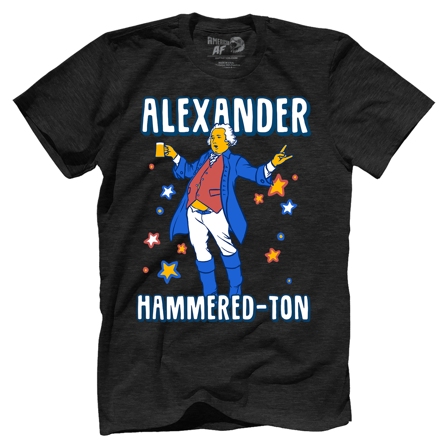 T-shirt Premium Mens Triblend Shirt / Vintage Black / S Let's Get Alexander Hammered-Ton