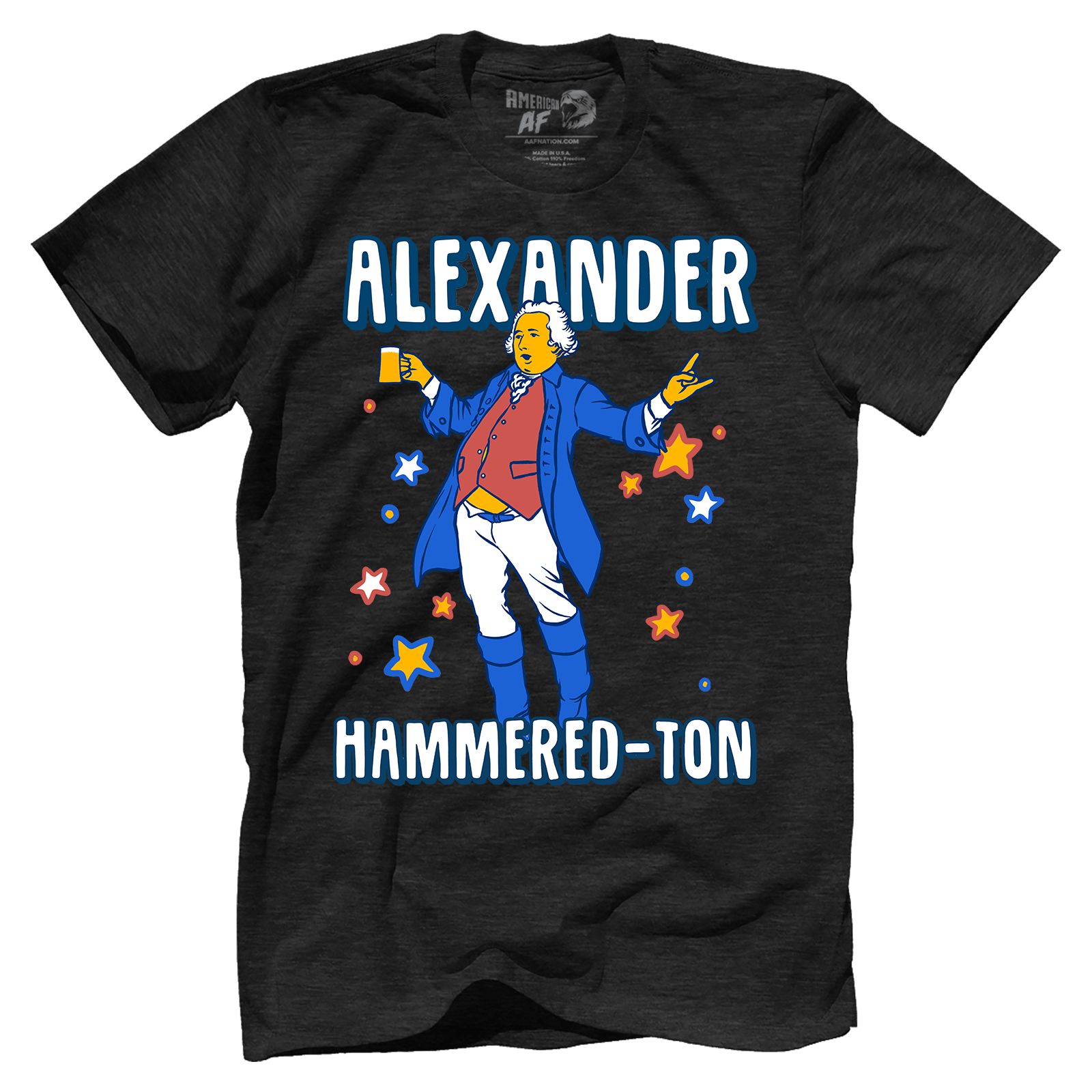 T-shirt Premium Mens Triblend Shirt / Vintage Black / S Let's Get Alexander Hammered-Ton