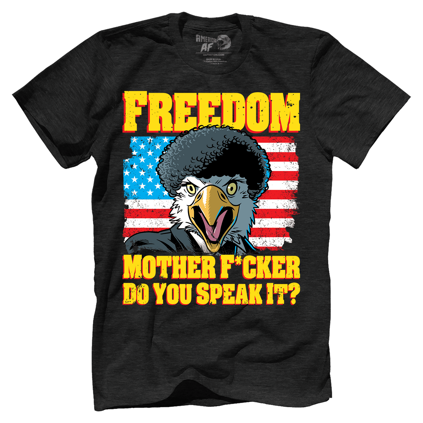 T-shirt Premium Mens Triblend Shirt / Vintage Black / S Freedom MF