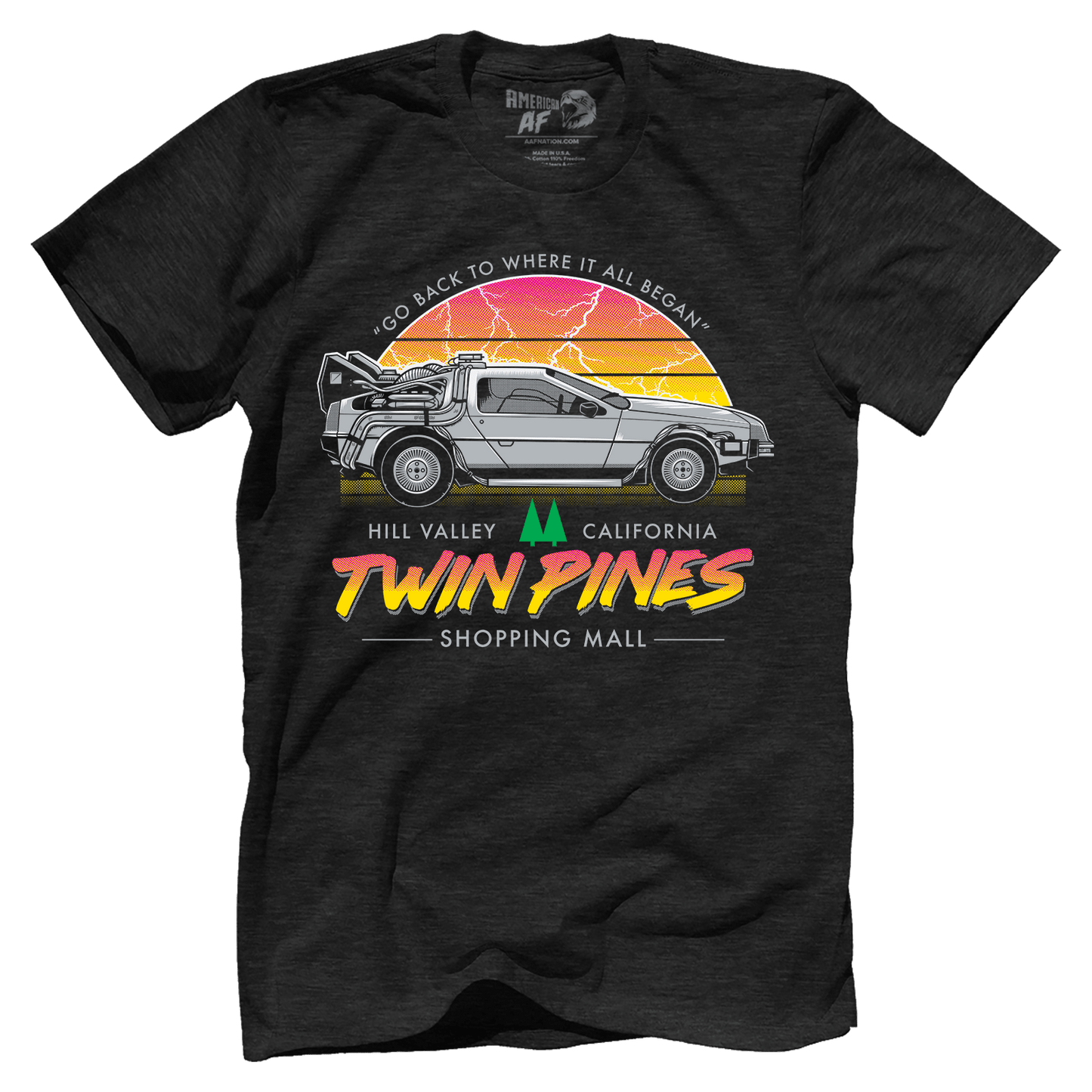 T-shirt Premium Mens Triblend Shirt / Vintage Black / S Twin Pines