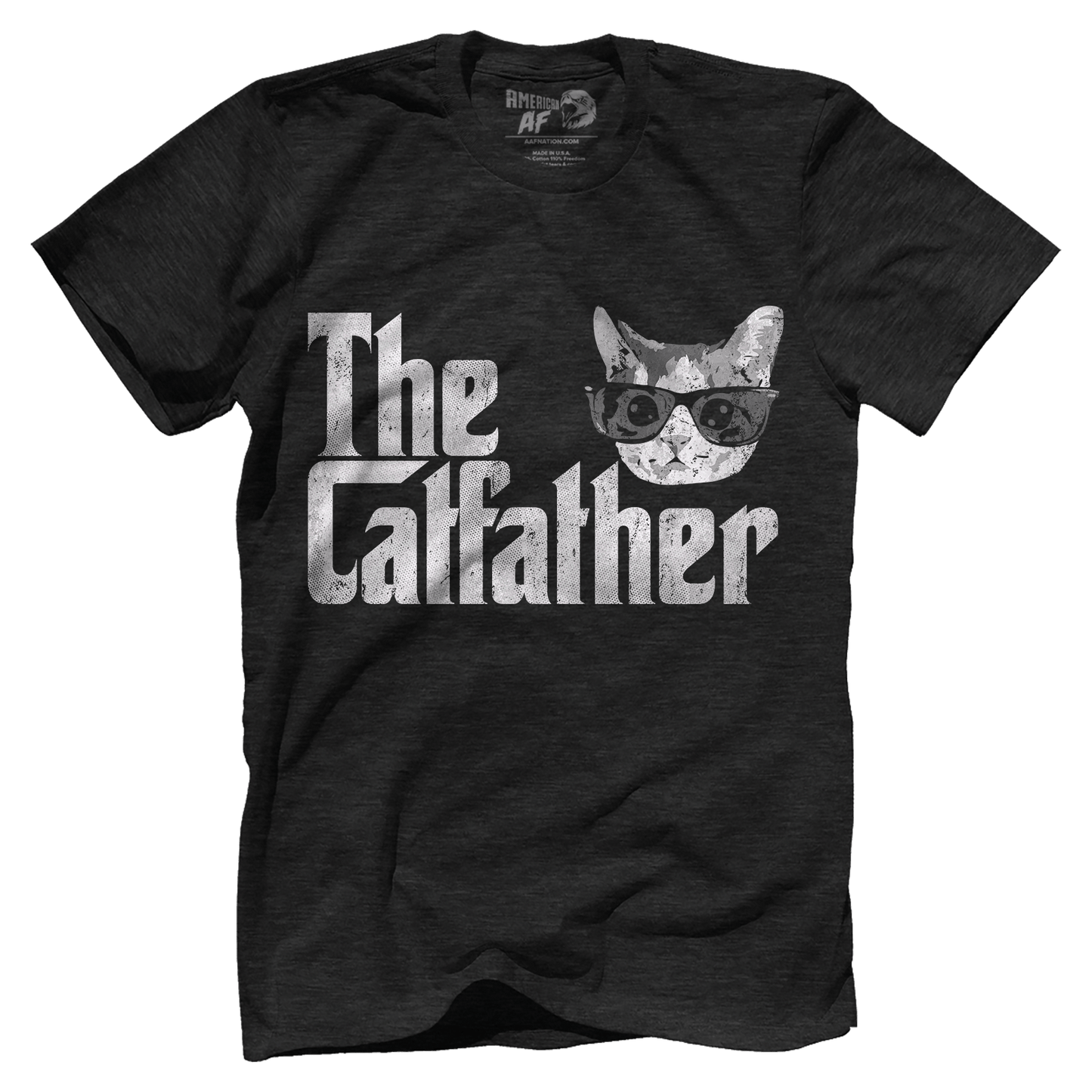 T-shirt Premium Mens Triblend Shirt / Vintage Black / S Catfather