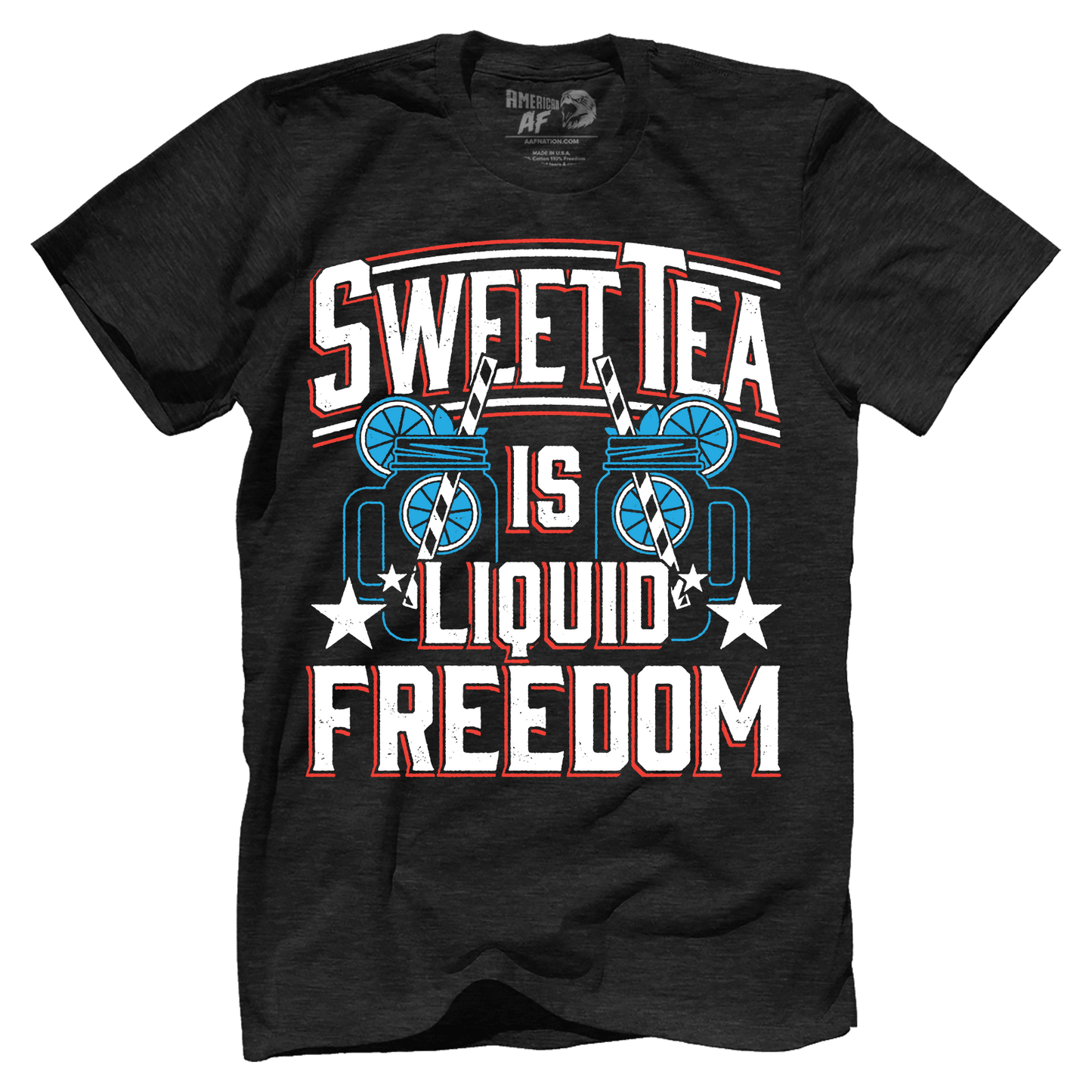 Apparel Premium Mens Triblend Shirt / Vintage Black / S Sweet Liquid Freedom