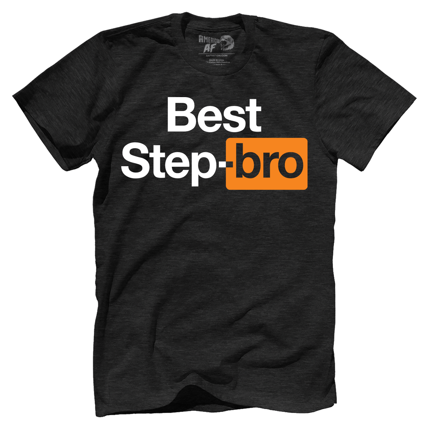 T-shirt Premium Mens Triblend Shirt / Vintage Black / S Best Step-bro