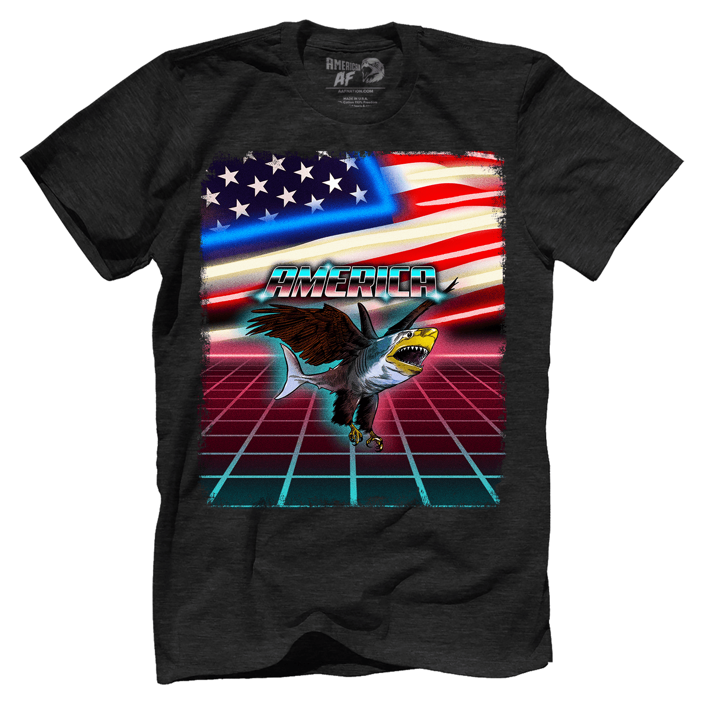Retro Eagle Shark