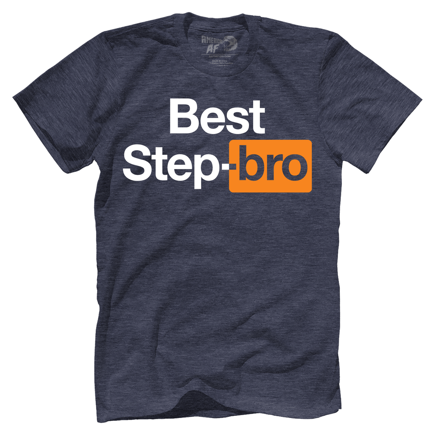 T-shirt Premium Mens Triblend Shirt / Vintage Navy / S Best Step-bro