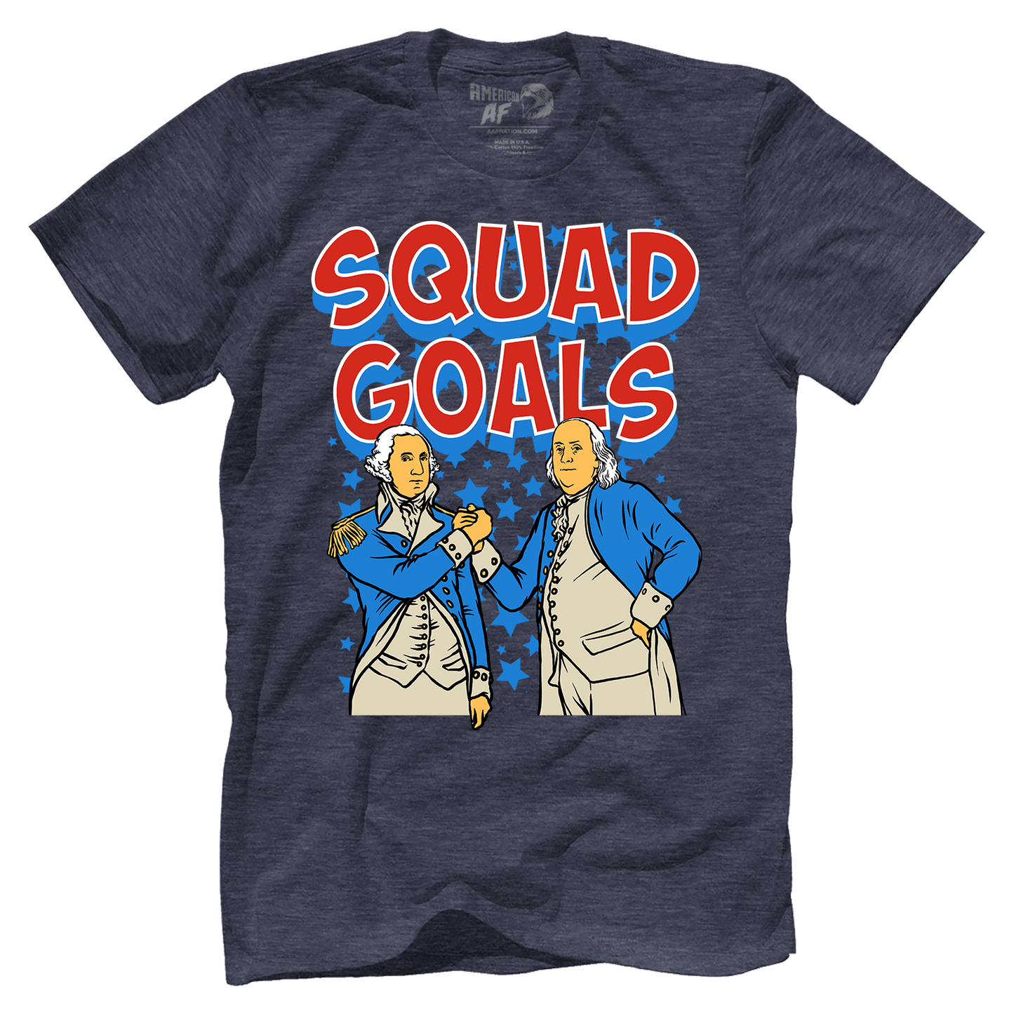 T-shirt Premium Mens Triblend Shirt / Vintage Navy / S Squad Goals