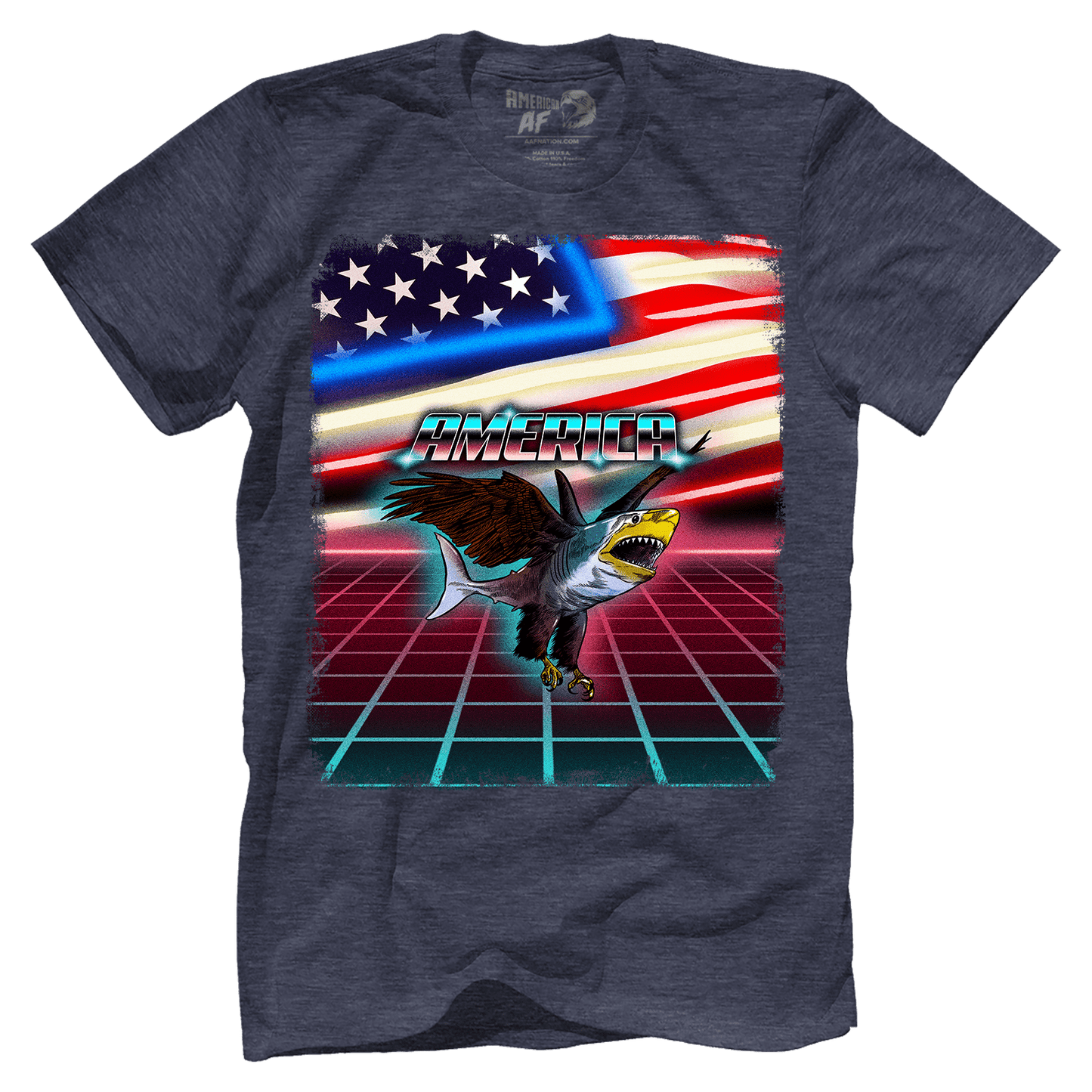 Retro Eagle Shark